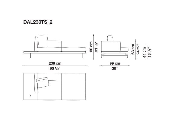 Кожаный диван B&B Italia док ARCH-00130675 - Вид №130