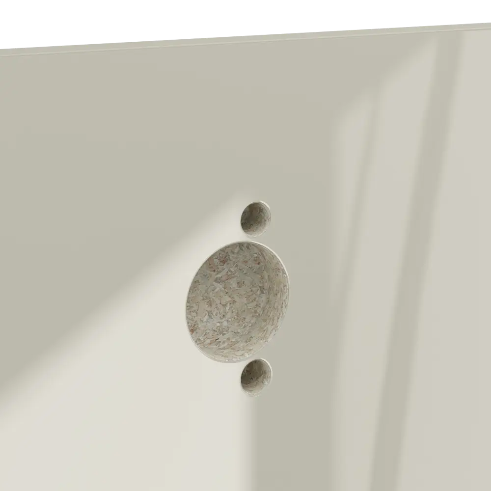 Фасад кухонный DELINIA ID Аша 60x102 см бежевый глянцевый 89335680 STLM-1565578 - Вид №3