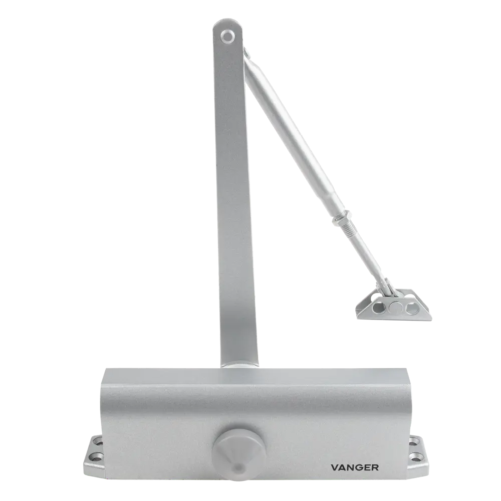 Доводчик дверной Vanger DC-180-SL, 180 кг, металл, цвет серебро STLM-2119009