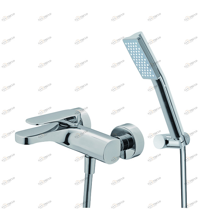 F3724 Смеситель внешнего монтажа на ванну с душевым комплектом FIMA CARLO FRATTINI Quad 