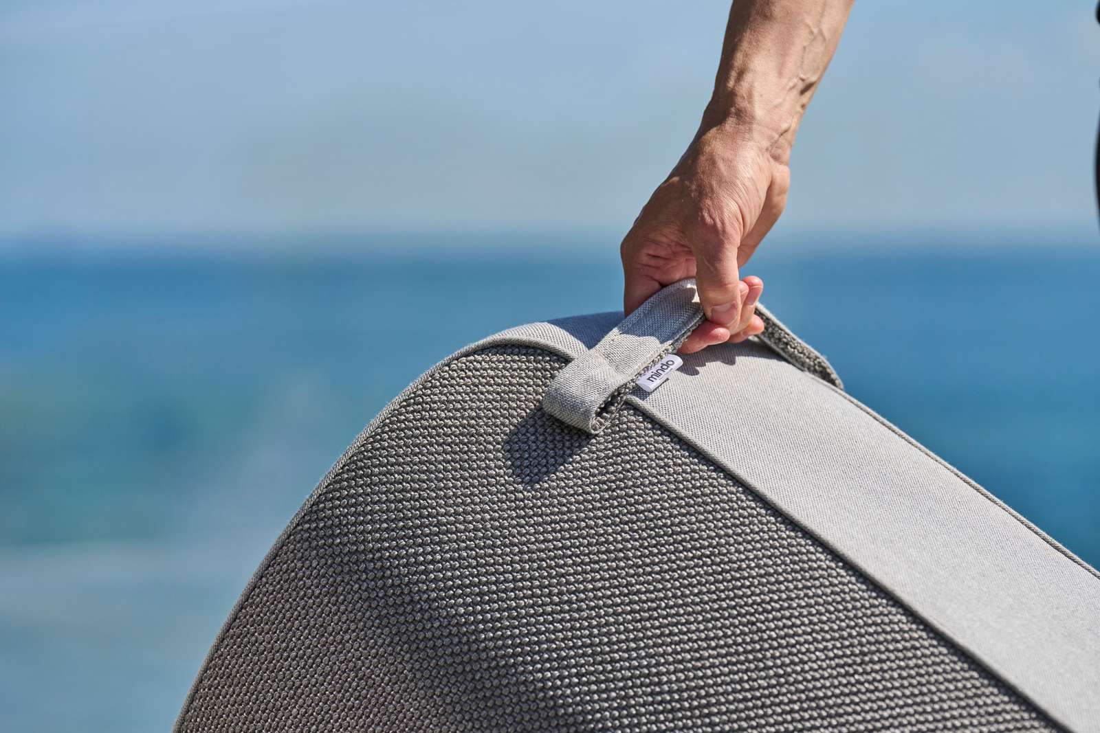 Круглый пуф в Sunbrella® Mindo Mindo 108 ARCH-00076348 - Вид №7