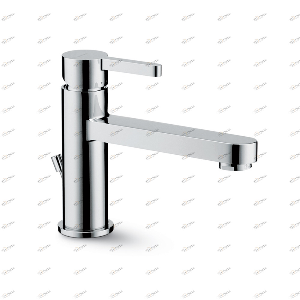 Смеситель для раковины, однорычажный, со сливным гарнитуром 1 ”1/4 ERGO NEWFORM Италия 65817