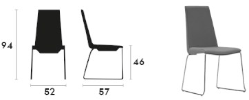 Capdell Штабелируемое мягкое кресло-санки Hol sun-id-1414526 - Вид №1