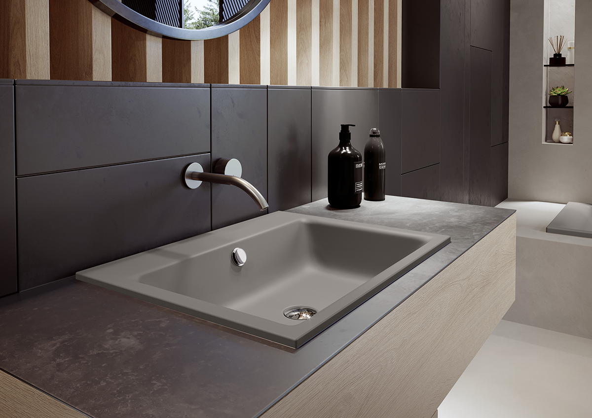 Умывальник KALDEWEI Сталь эмалированная 3150 178 черный 31503060178  - Вид №8