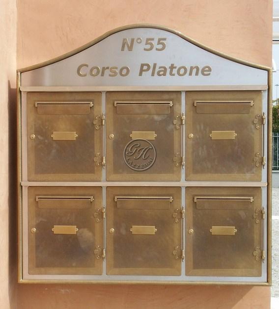 GH LAZZERINI Настенный металлический почтовый ящик sun-id-1488440 - Вид №1