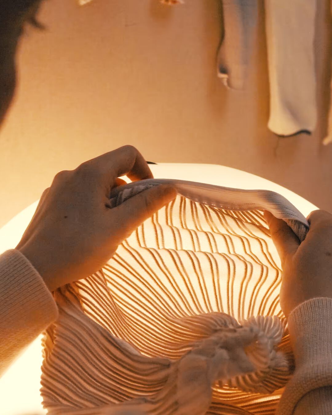 Ткань светодиодный подвесной светильник Vibia Knit ARCH-00041826 - Вид №16