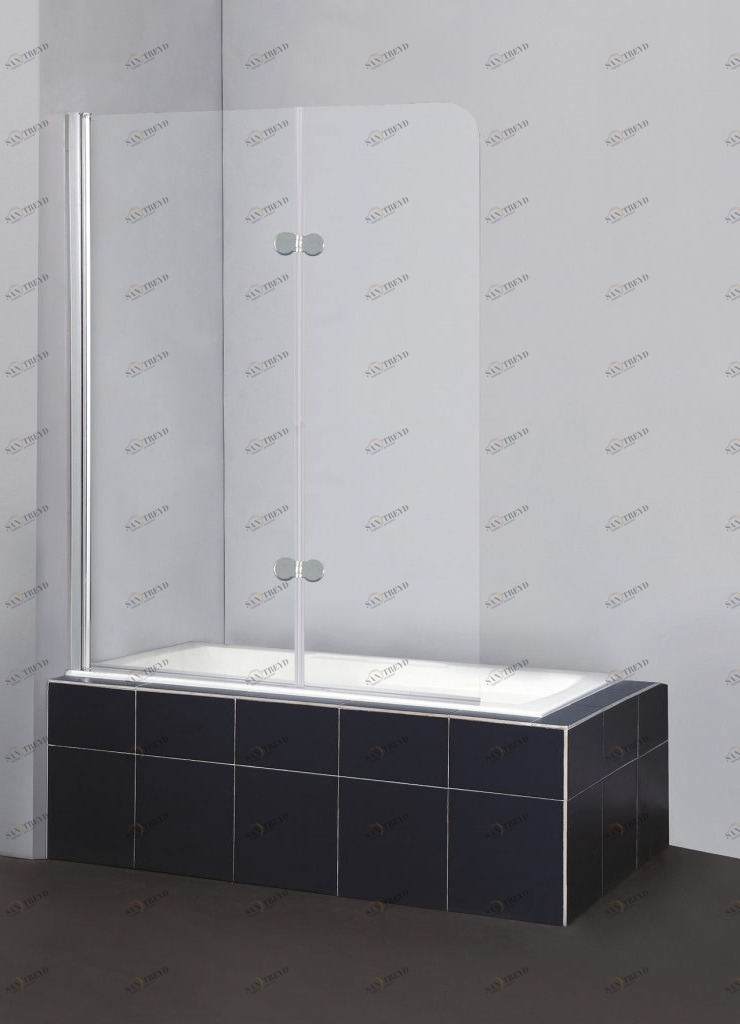 SELA-V-21-120/140-Ch-Cr-L Душевое ограждения на борт вынны BELBAGNO Китай 