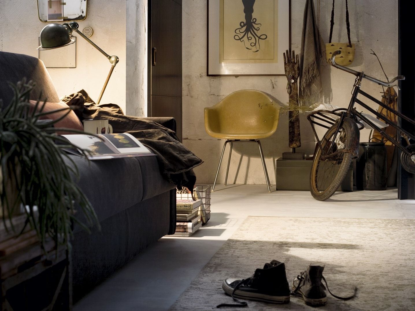 Двуспальный диван-кровать из ткани Felis Day &amp ARCH-00102141 - Вид №3