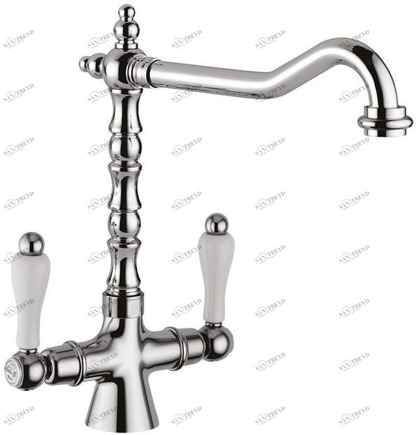 Rubinetteria Giulini Смеситель для раковины на столешнице с одним отверстием Praga - praga crystal F7533