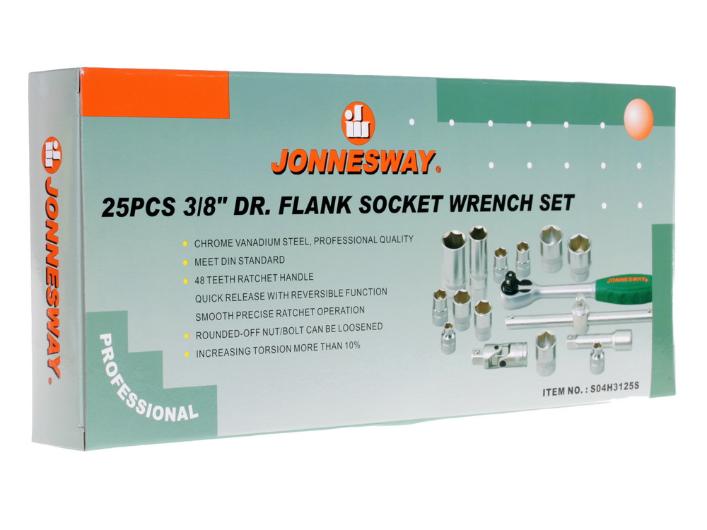Набор инструментов Jonnesway S04H3125S 0152564 STDN-0056162 - Вид №7