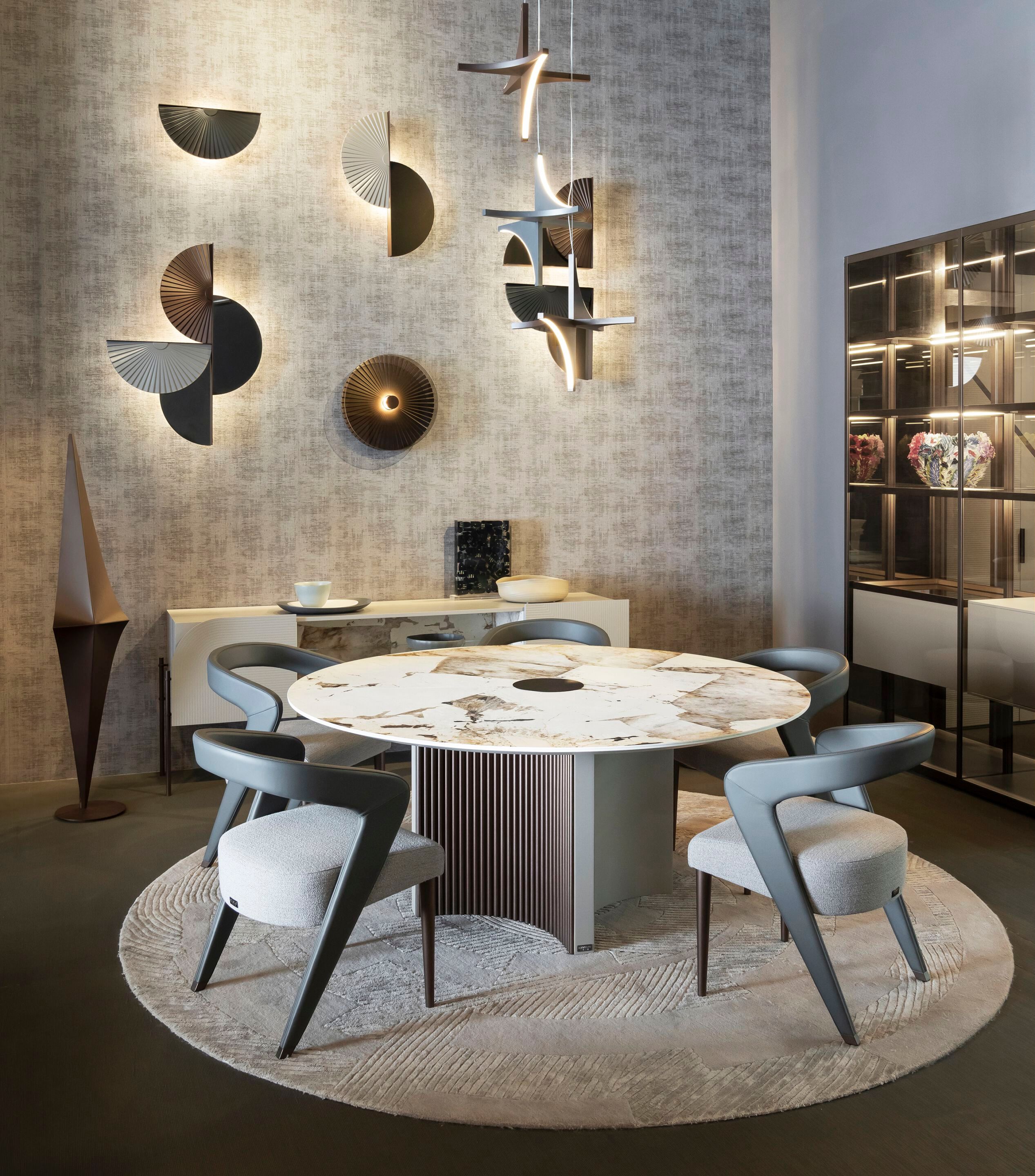 Круглый обеденный стол Bizzotto Italia Нара ARCH-00127472 - Вид №1