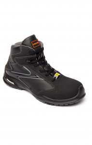 5031723 Ботинки ПЕЦЦОЛЬ ЛЕОПАРД c композитным подноском и проколозащитной прокладкой черные  Летняя обувь размер 47