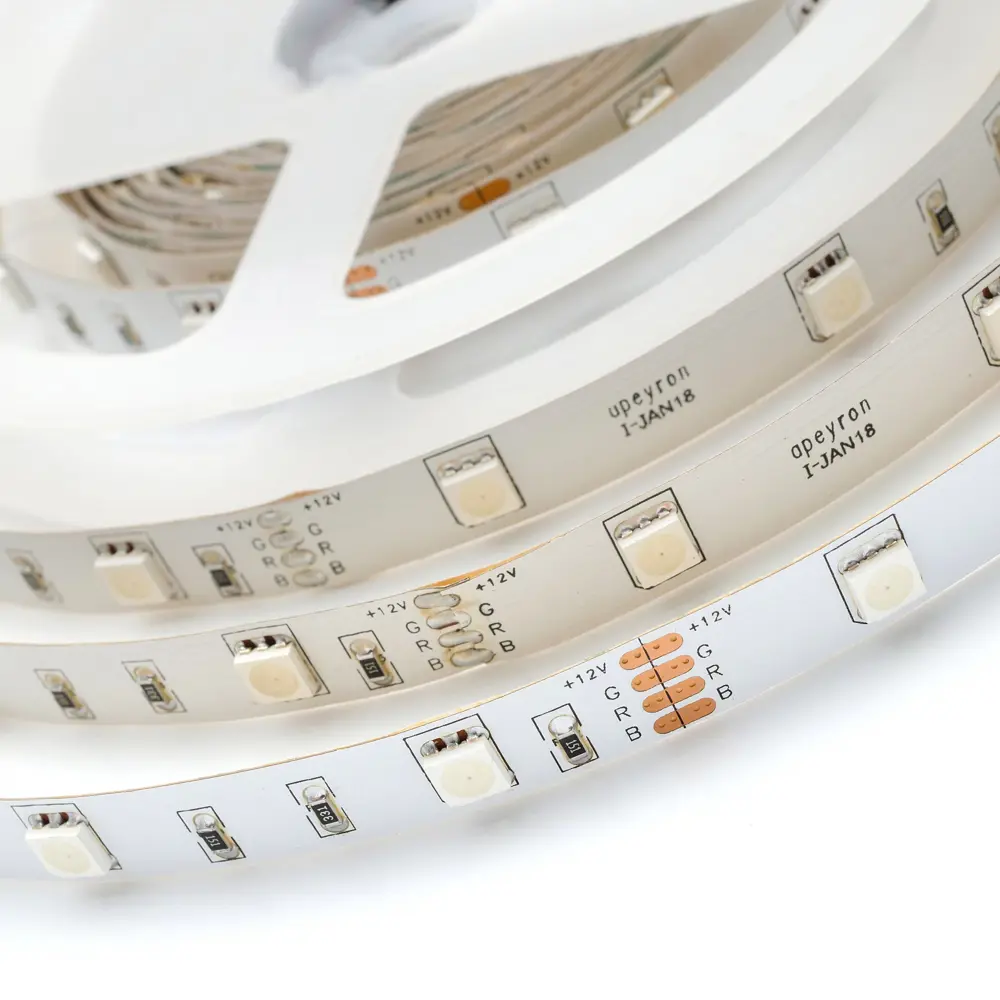 Светодиодная лента Apeyron 00-533 30 диод 7.2 Вт/м 12 В 10 мм IP20 30 м RGB свет STLM-2133210 - Вид №9
