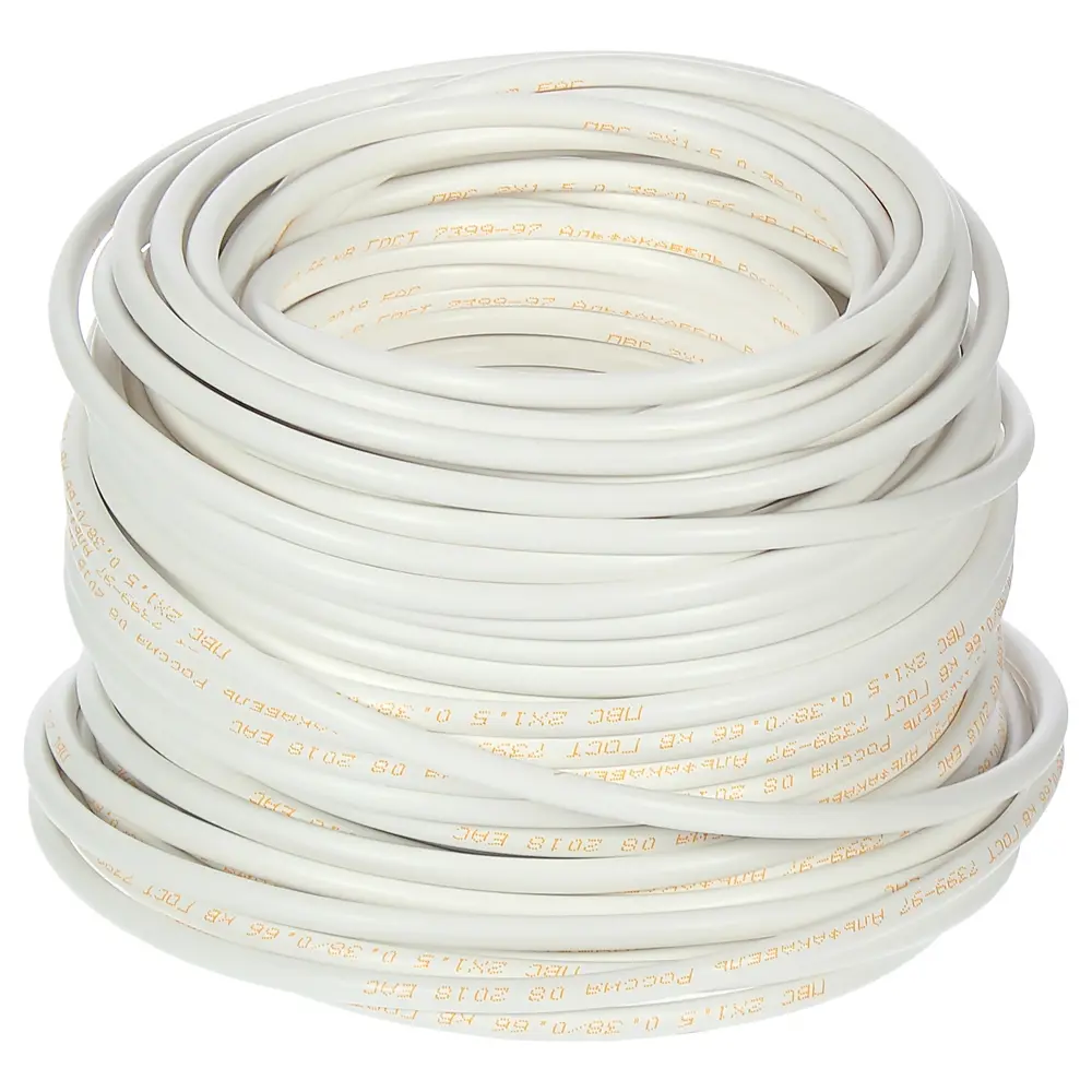 Провод Electraline ПВС 2х1.5, 5 м, ГОСТ 82034953 STLM-2032077  - Вид №1