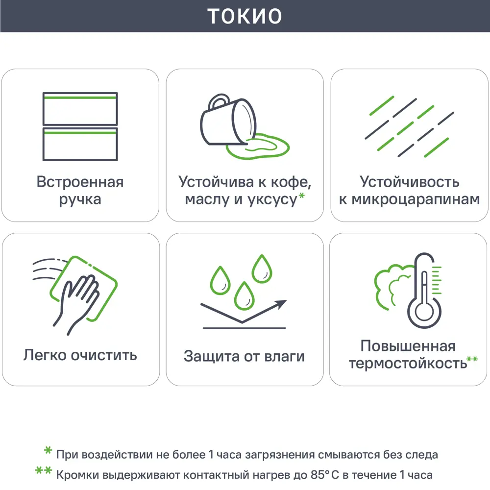 Фасад для кухни Токио 39.7×12.5 см DELINIA ID в стиле темного дерева 86423427 STLM-0882608 - Вид №2