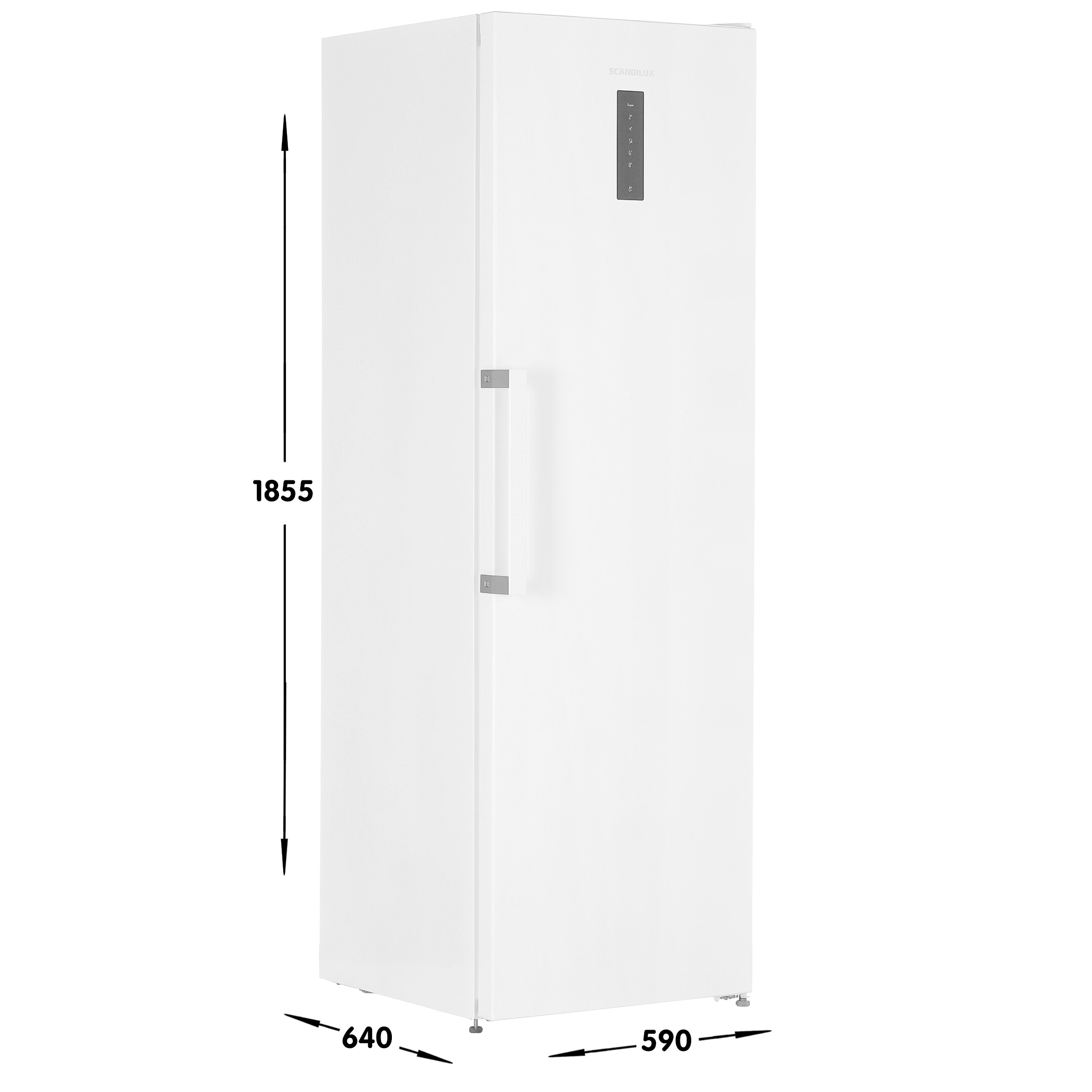8198396 Холодильник без морозильника   Scandilux R711EZ12 W белый STDN-0026224 - Вид №6