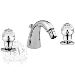Смеситель MIGLIORE Axo Swarovski ML.AXO-625F.СR для биде - хром, на 3 отверстия