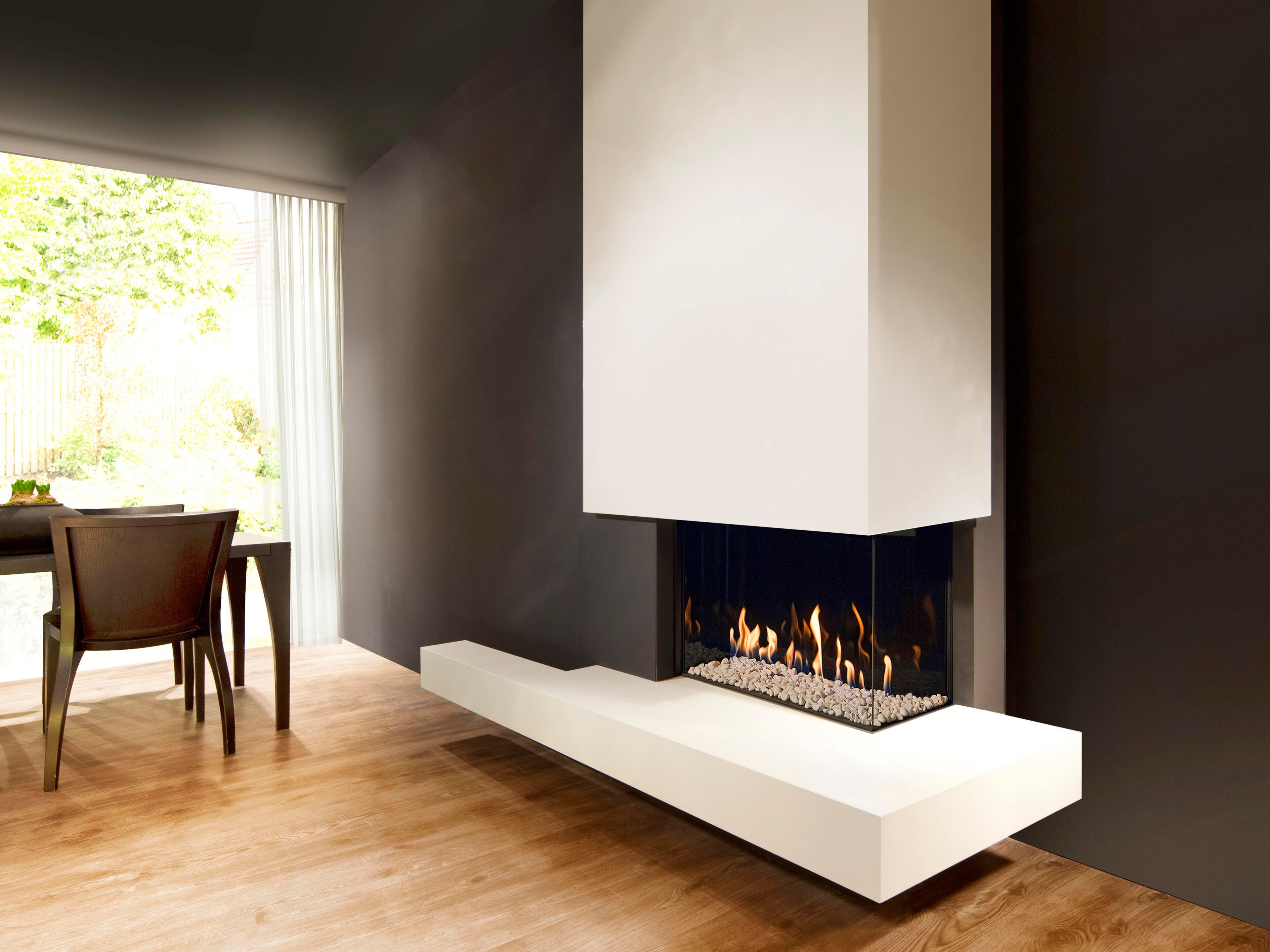 Настенный газовый угловой камин KALFIRE G65/44C ARCH-00089534 - Вид №1