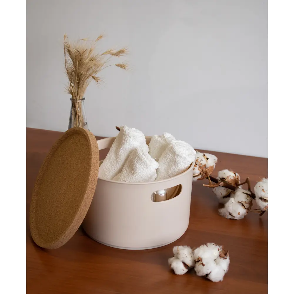 Органайзер круглый Berossi Zero 19.6x13.5x19.6 см цвет пудра STLM-2056921 - Вид №5