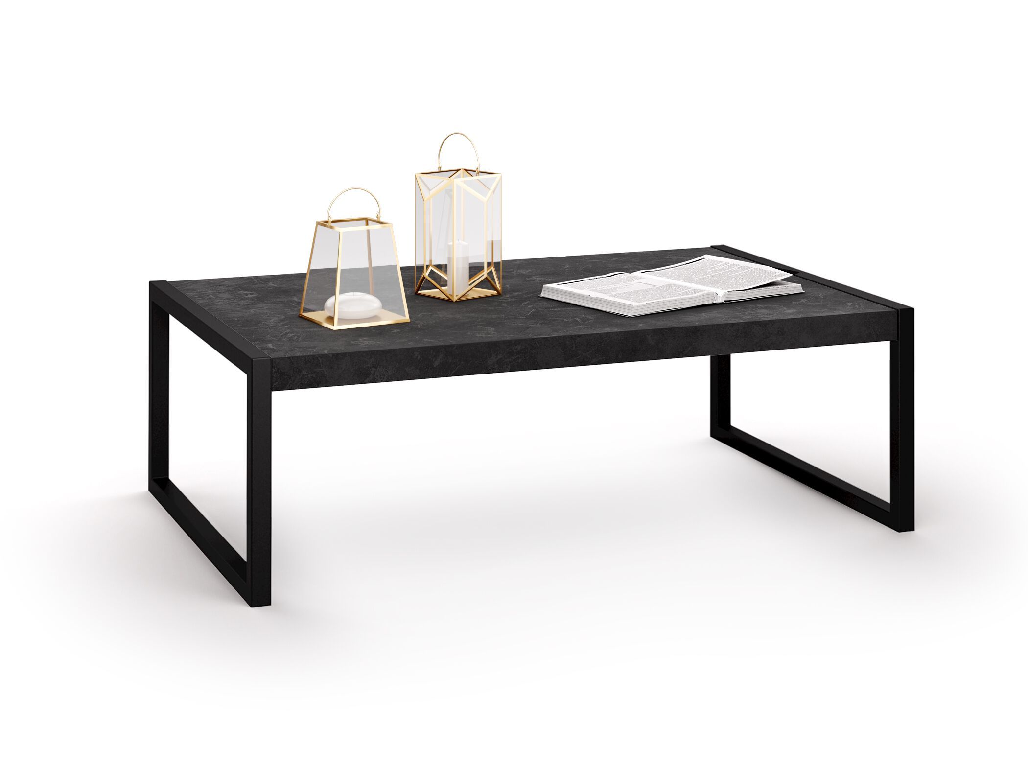 Низкий прямоугольный журнальный столик из меламинированного стекла Mobili Fiver Luxury ARCH-00064079 - Вид №2