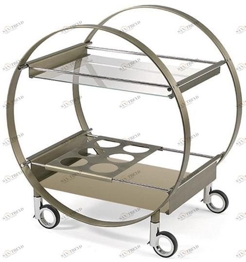 Reflex Барная тележка из стали и стекла sun-id-1354502