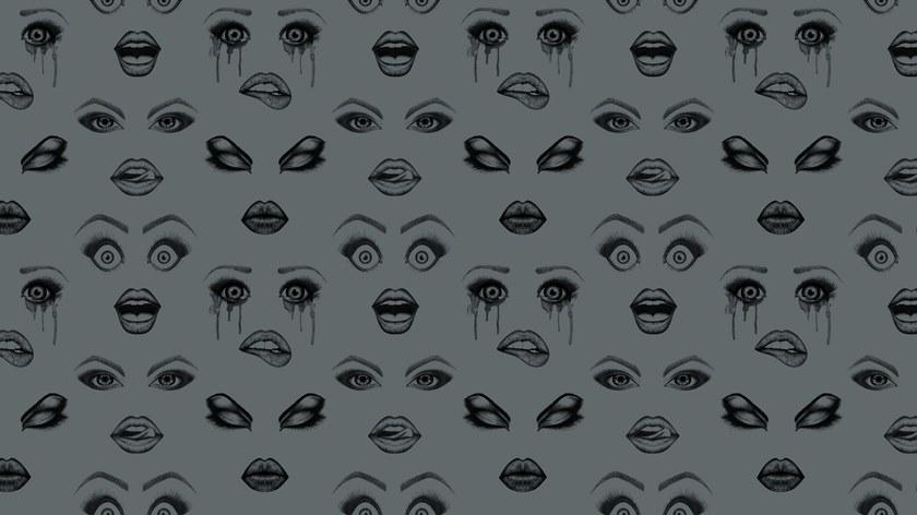 Baboon Моющиеся обои с рисунком Pattern sun-id-1346801 - Вид №2