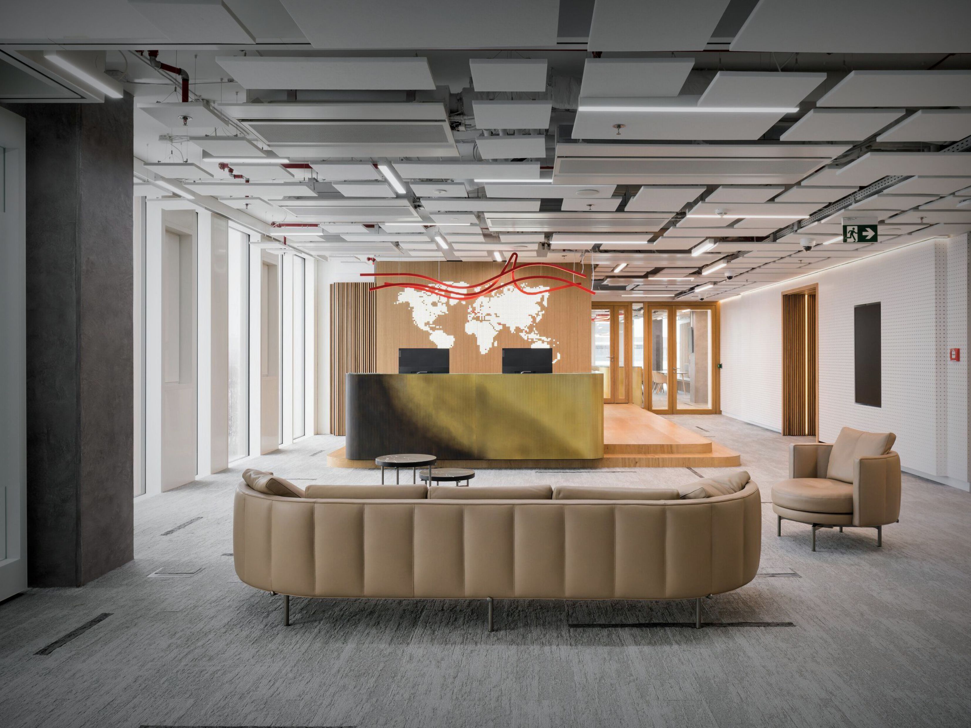 Акустическая подвесная панель из ПЭТ ECHOJAZZ ECHOSAIL® ARCH-00062331 - Вид №6