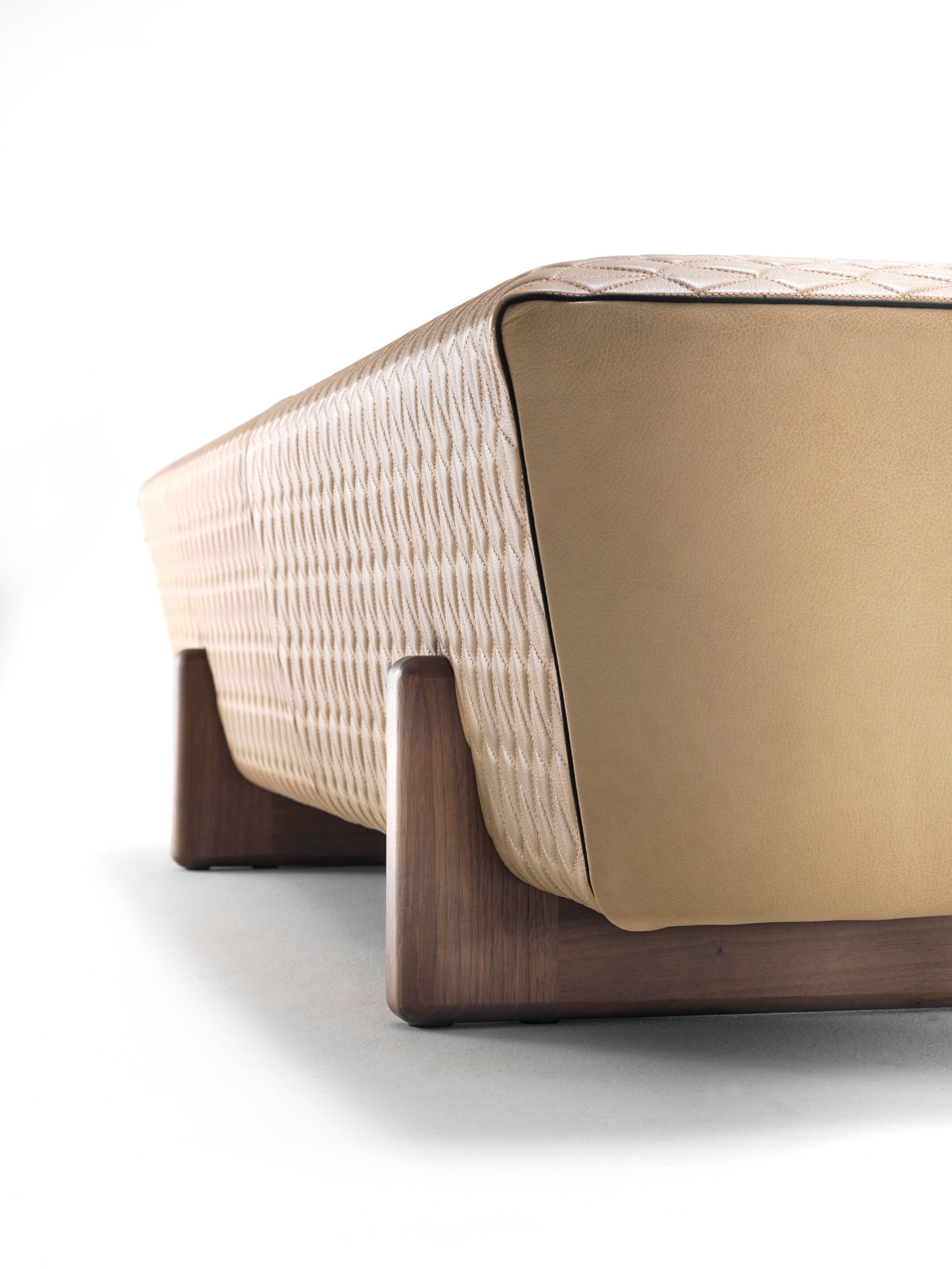 Кожаная мягкая скамья CEPPI Evergreen ARCH-00132539 - Вид №1