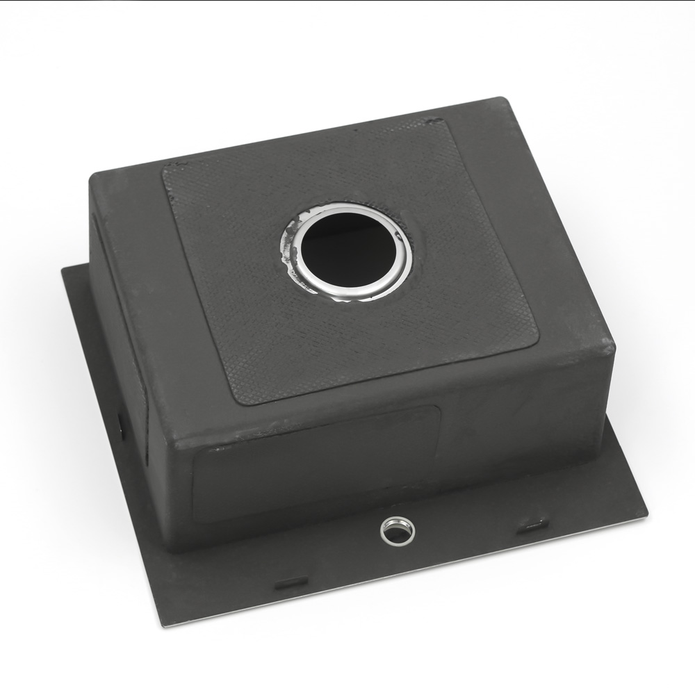 Мойка H5045 MELANA ProfLine 3,0/200 САТИН врезная прямоугольная с коландером H5045 H5045 сатин - Вид №7