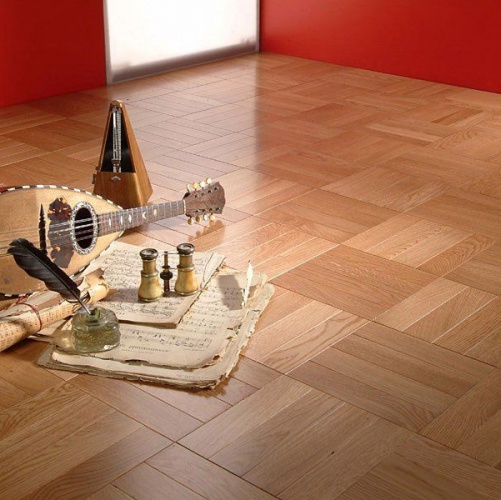 Штучный паркет Coswick Роза Дуб Селект (Гладкая) 228,6х228,6 мм 11801102 - Вид №3