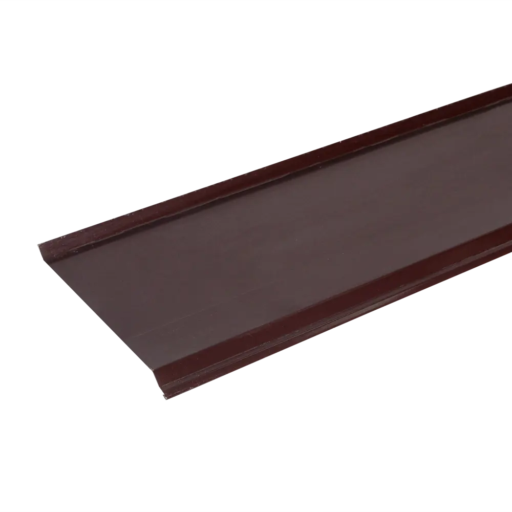 Отлив оцинкованный 200x2000 мм коричневый ВЕГА STLM-2159218