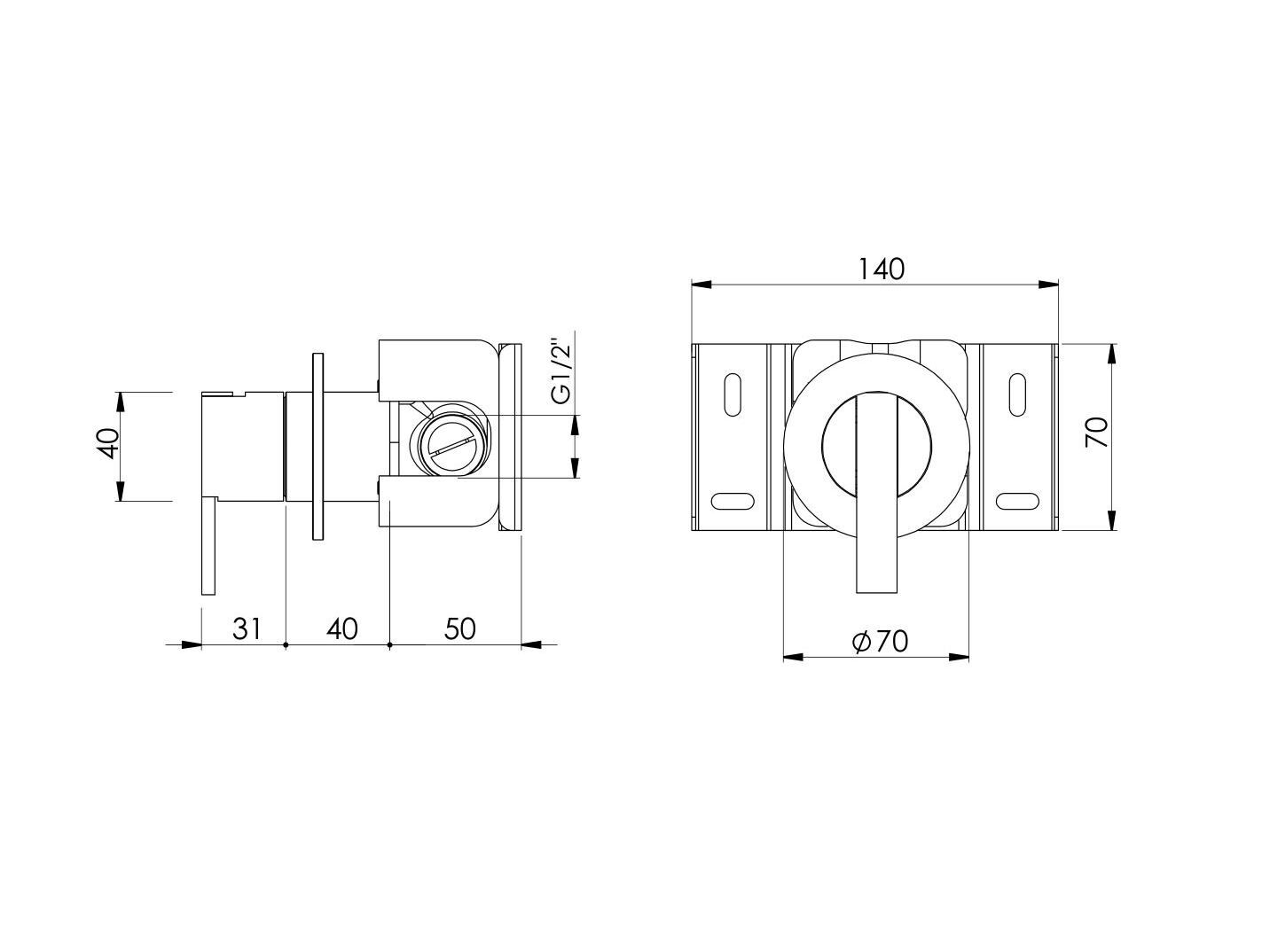 Смеситель для душа Inbani CODE CD083 ARCH-00009407