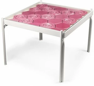 Theia Квадратный керамический журнальный столик Maze