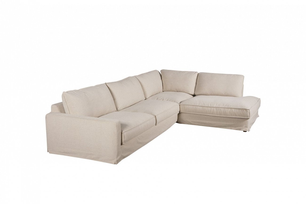 Диван Malte трехместный угловой светло-серый SITS ДИЗАЙНЕРСКИЕ, MALTE 192161 Серый  - Вид №4