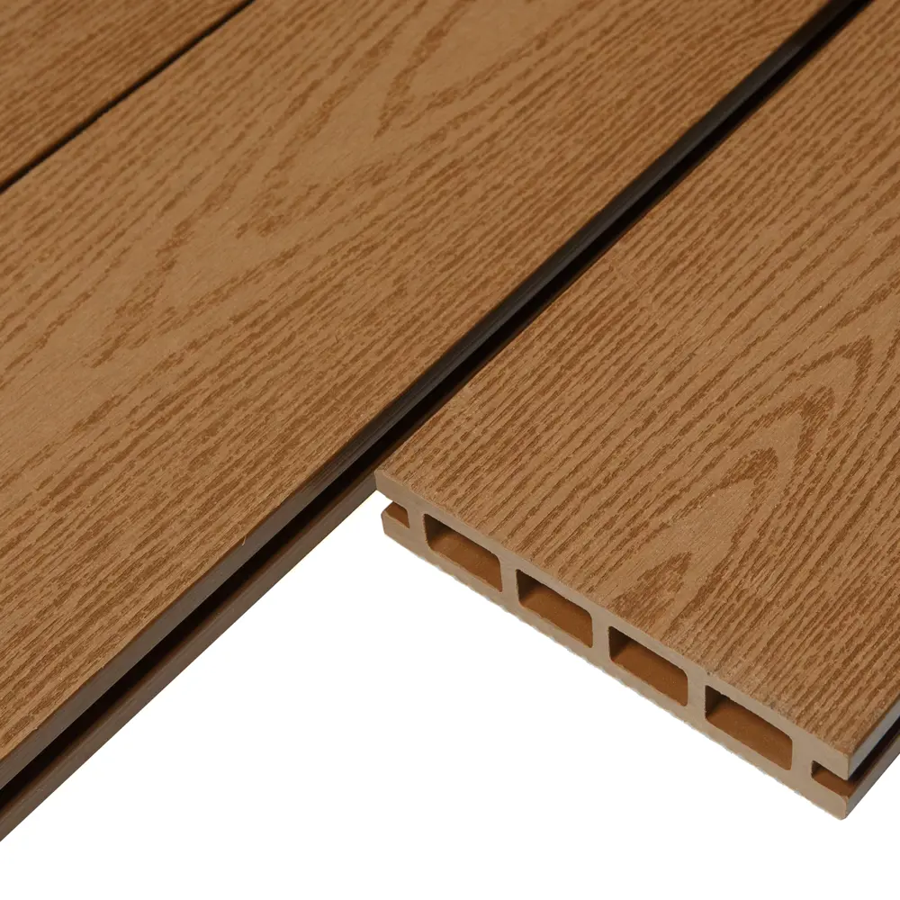 Террасная доска ДПК CM Decking цвет Дуб 2200х135х25 мм STLM-2009323 - Вид №2