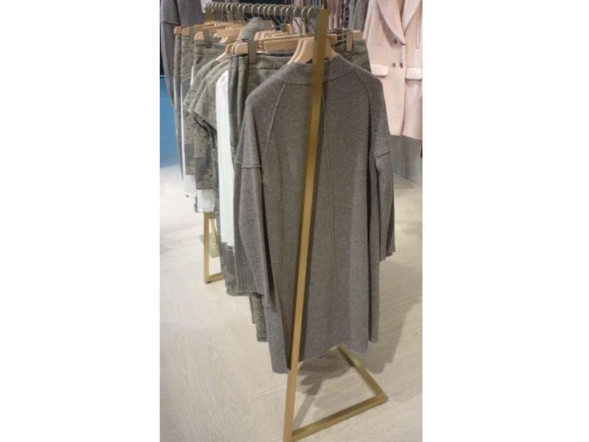 Латунная напольная вешалка для одежды YDF мебель для магазинов ARCH-00072776