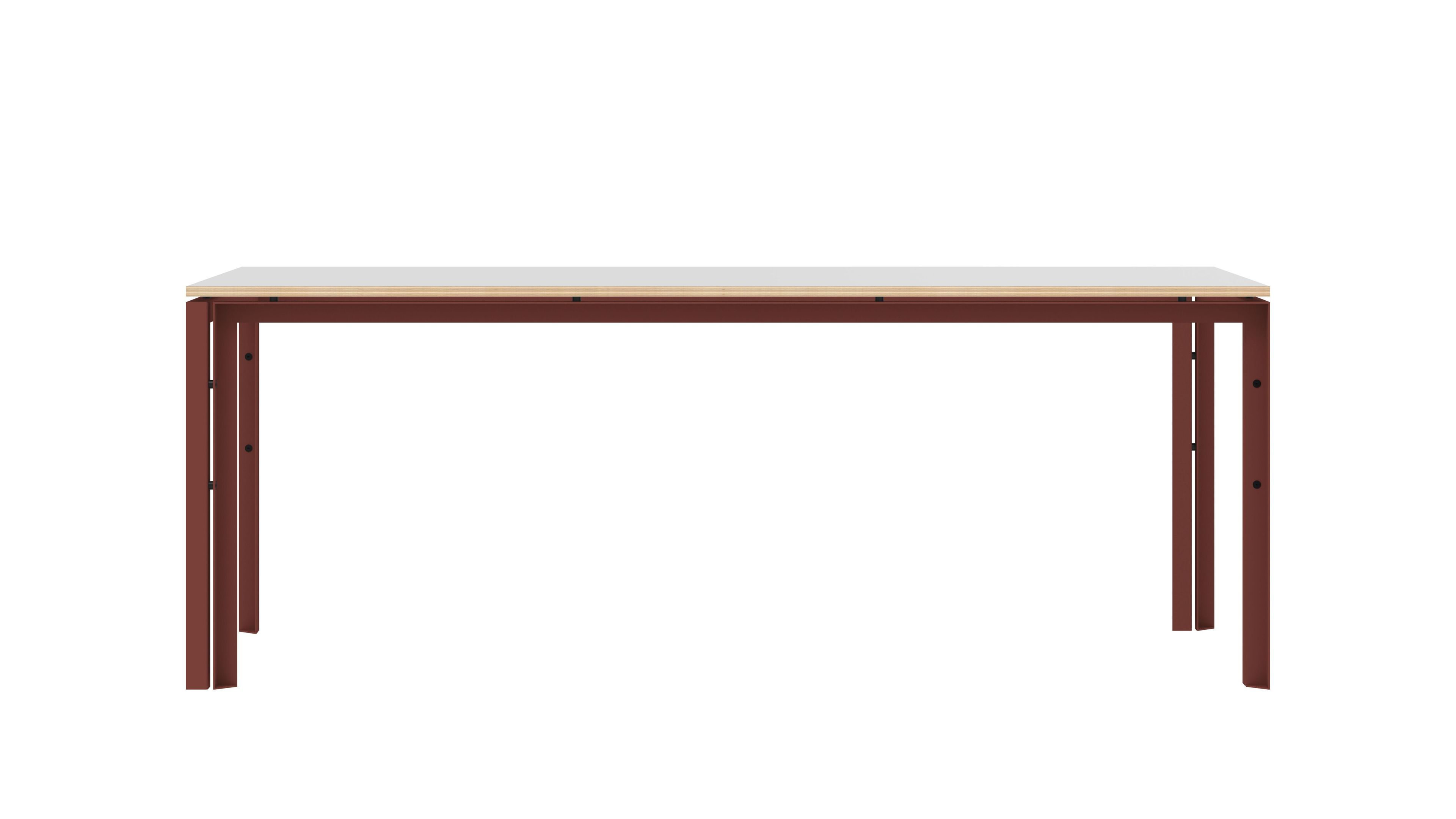 Прямоугольный стол из стали и дерева FUNCTIONALS WT-TABLE ARCH-00093437 - Вид №26