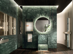 Одноместный напольный умывальник