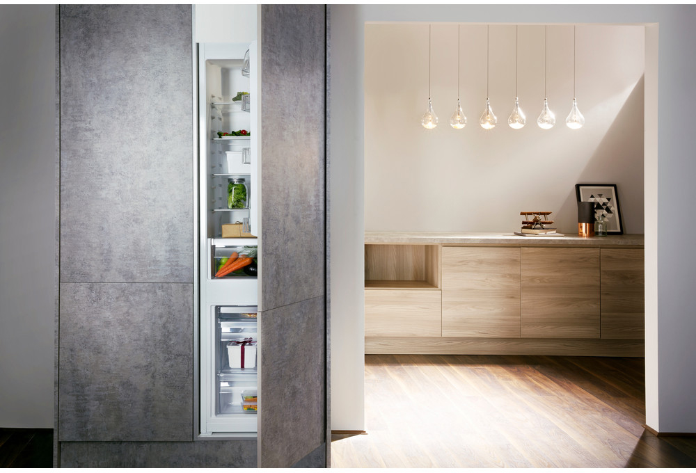 B 20 A1 DV E/HA Встраиваемый холодильник / 193.5х54х55 см, электронное управлене, 228/80 л. Hotpoint-Ariston Santreyd  - Вид №6