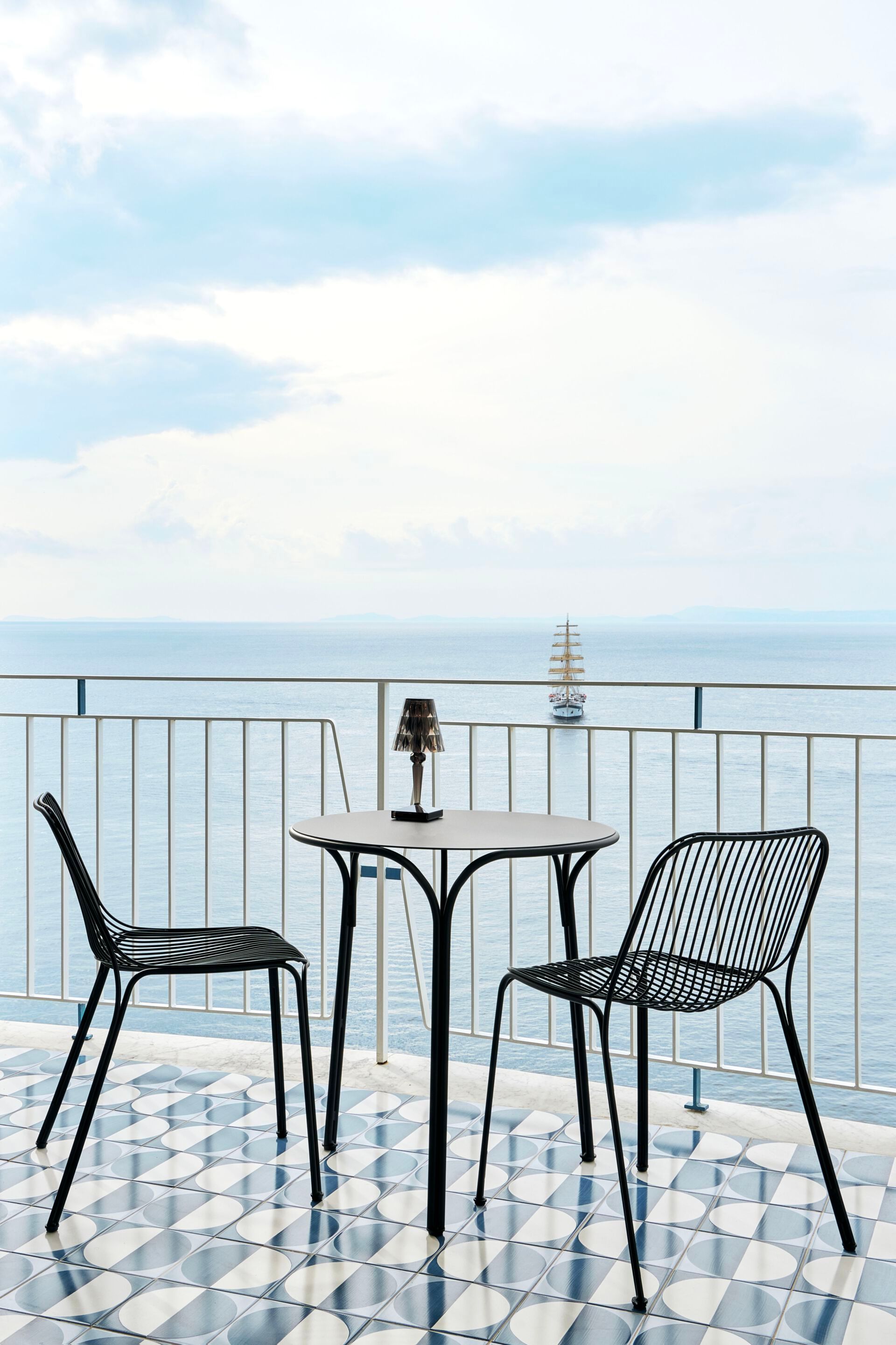 Садовый стул из оцинкованной стали Kartell Hiray ARCH-00068668 - Вид №4