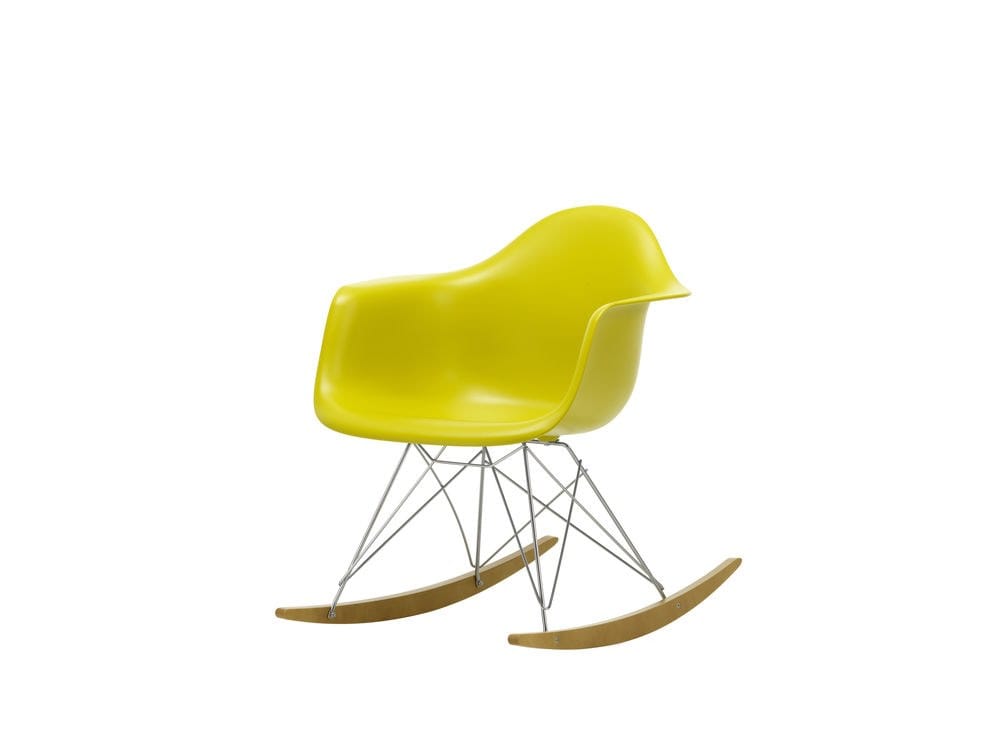 Мягкое тканевое кресло-качалка с подлокотниками VITRA Eames Plastic Chair ARCH-00023828 - Вид №144