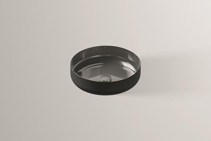 3503000190 Надставная раковина, ab.so450.1, черный металл Alape серия SO (Sondo) 