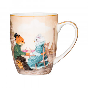 415-2203 Посуда фарфоровая Кружка "RENDEZVOUS" 400 мл Lefard