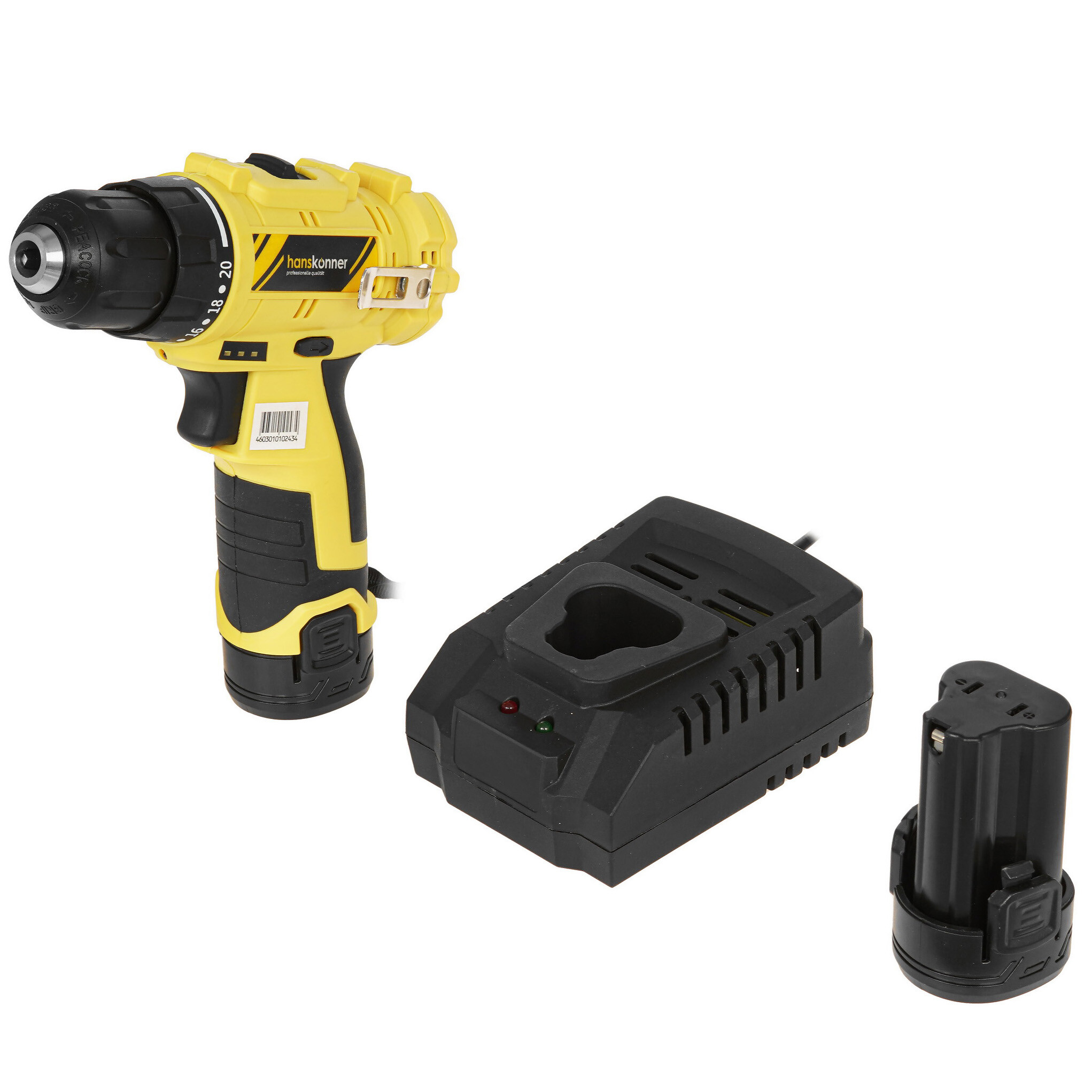 Дрель-шуруповерт Hanskonner HCD1230R 5331939 STDN-0007210 - Вид №1