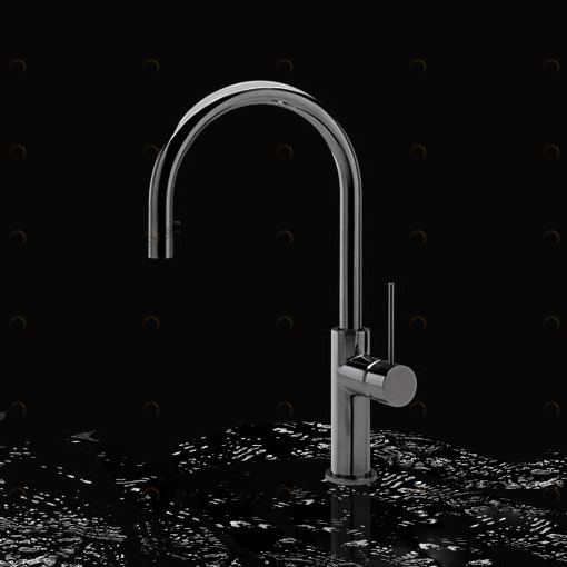 Смеситель однорычажный 7MURADES1 Geda Nextage Mura с поворотным изливом и душем