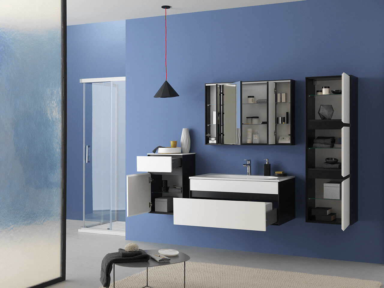 Шкаф пенал Donna 01014  Словения Kolpa-San  - Вид №4