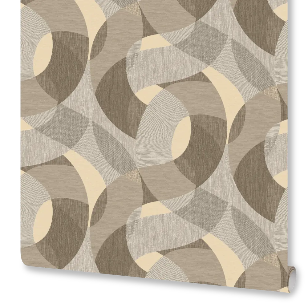 Обои флизелиновые Euro Decor Incas коричневые 1.06 м ED7123-02 88478202 STLM-2006965