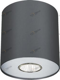 Потолочный светильник Nowodvorski Point 6007 NOWODVORSKI POINT GRAPHITE 201911 Серый 