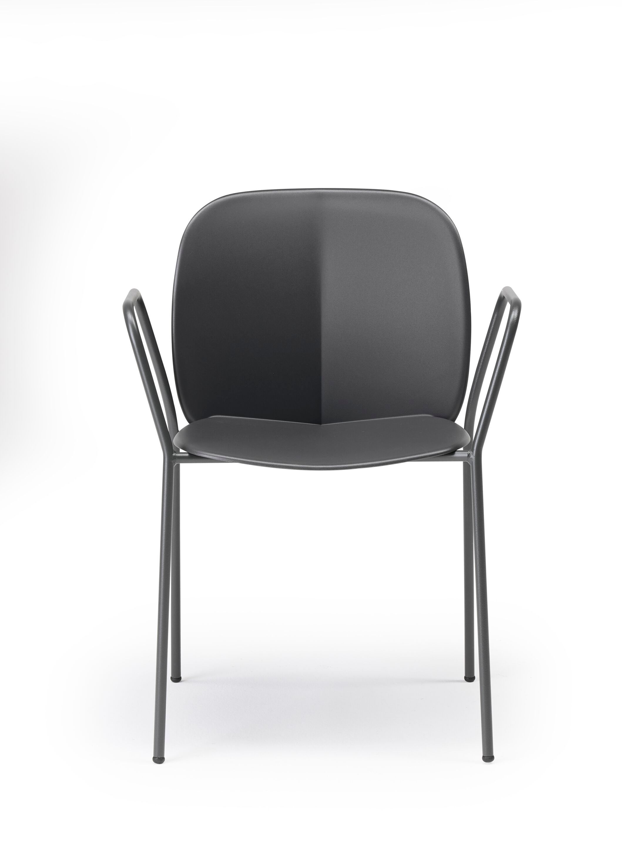 Рециркулированный пластиковый стул с подлокотниками S-CAB Mentha ARCH-00042567 - Вид №6