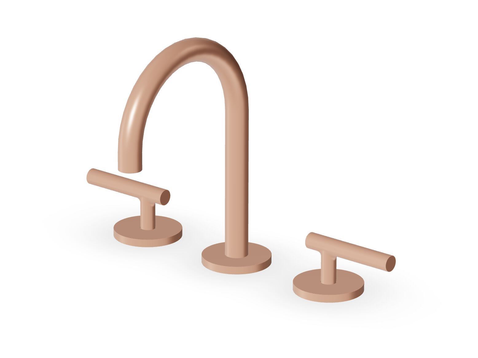 Смеситель для раковины с 3 отверстиями без слива Zucchetti Pan S ARCH-00069170 - Вид №6